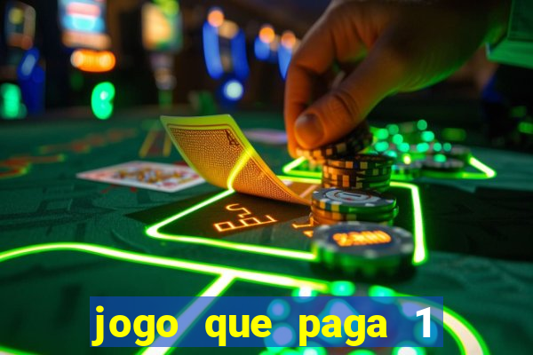 jogo que paga 1 real no pix